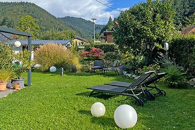 Sitzgelegenheit im Garten